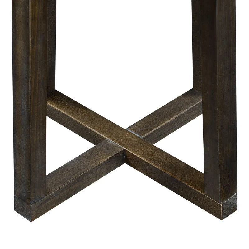 Industrial Brown Mid-Century 3-Piece Occasional Table Collection
