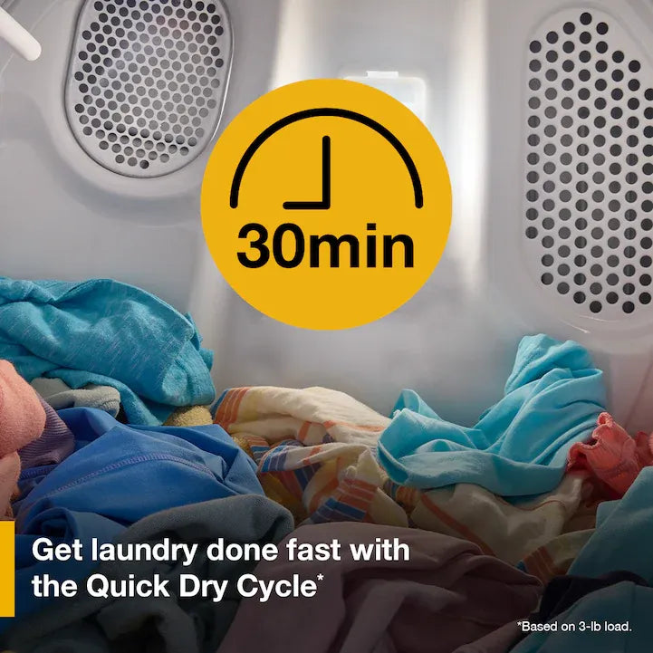 Whirlpool 7.0 cu. ft. Electric Dryer with Adaptive Dry - Vented Top Load Matching