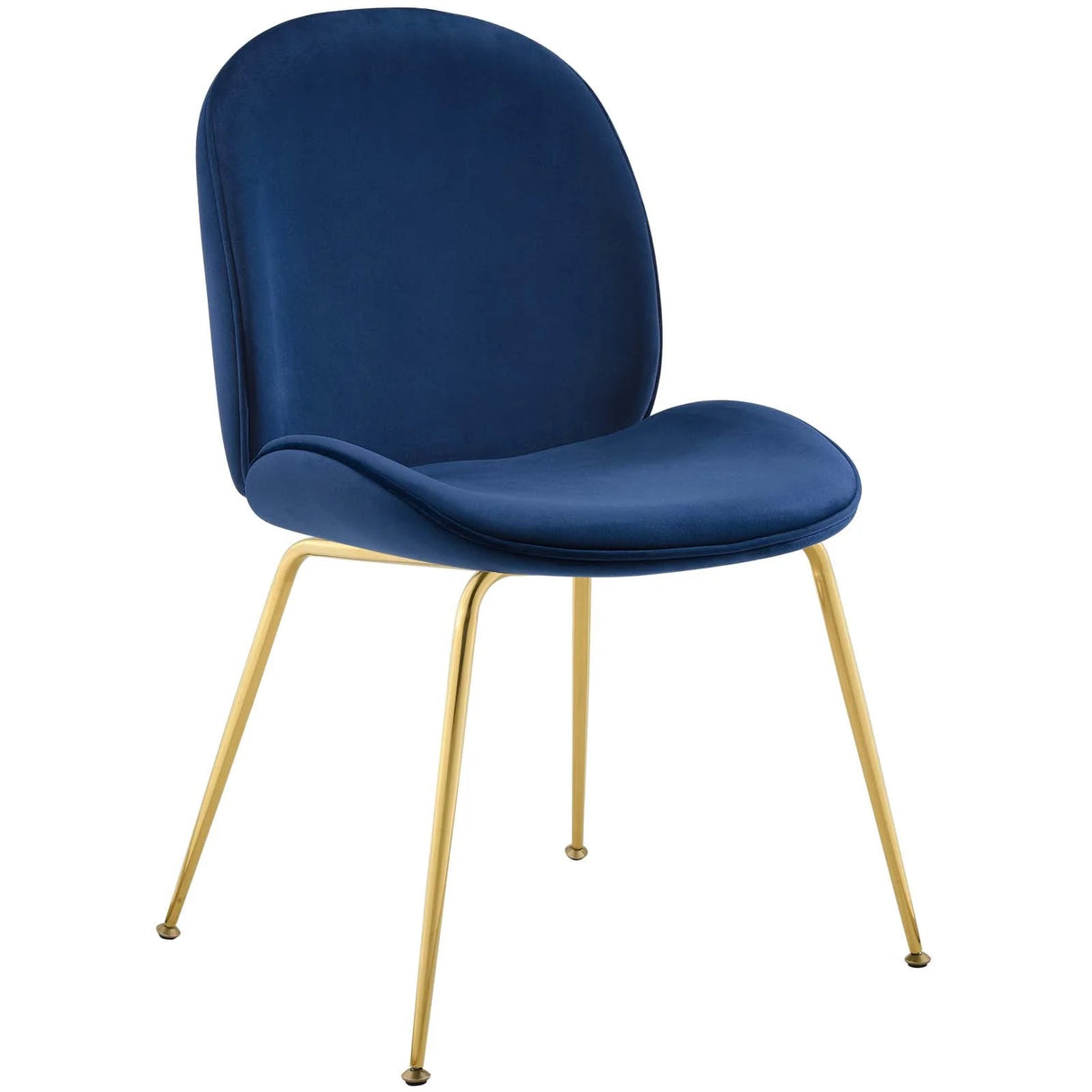 Vintage Glamour Performance Velvet Dining Side Chair