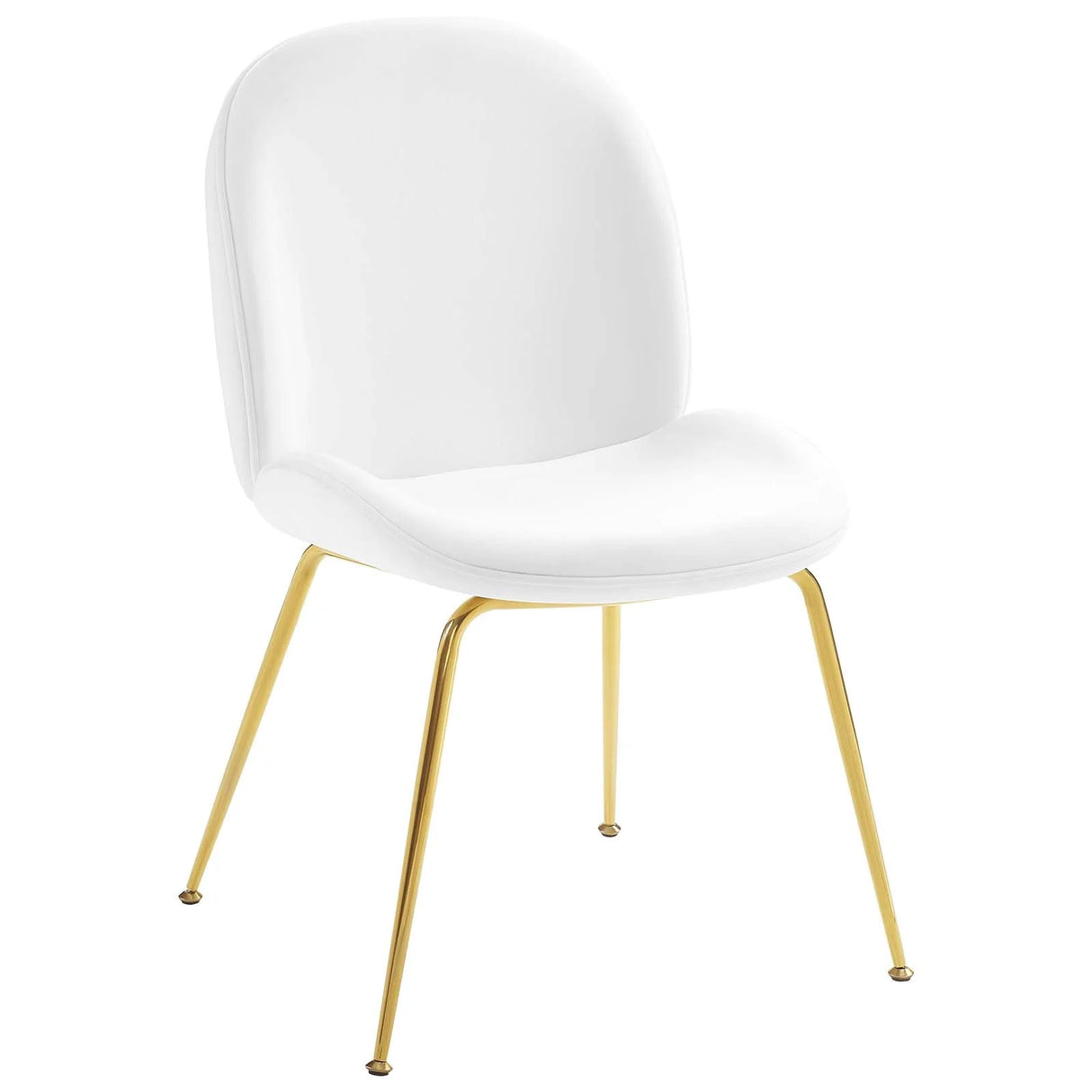 Vintage Glamour Performance Velvet Dining Side Chair