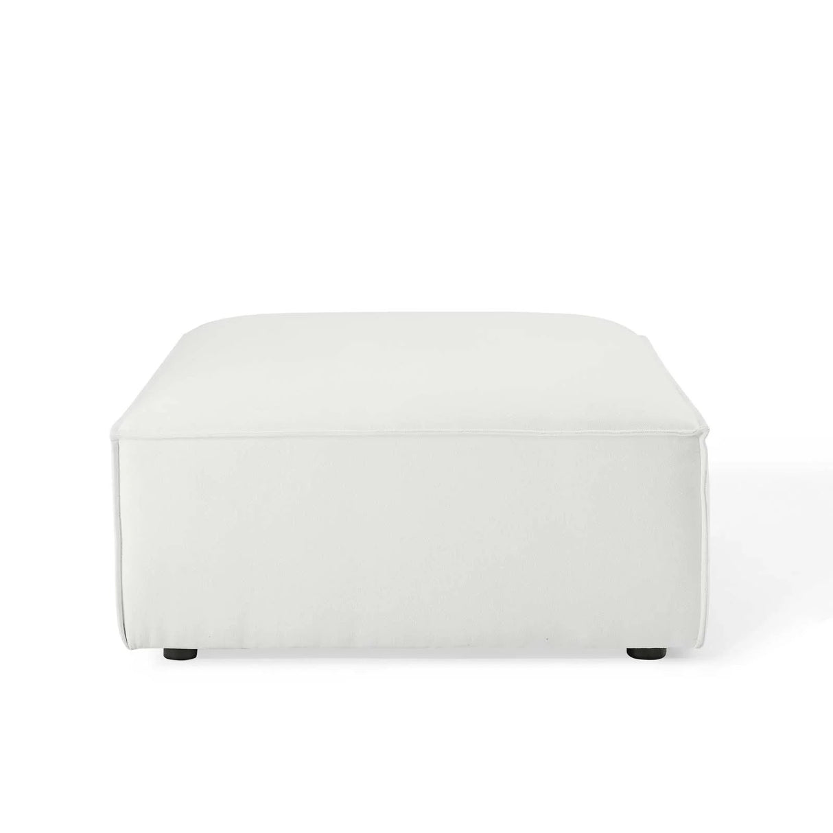 Modern Upholstered Fabric Sectional Ottoman – 42 Inch