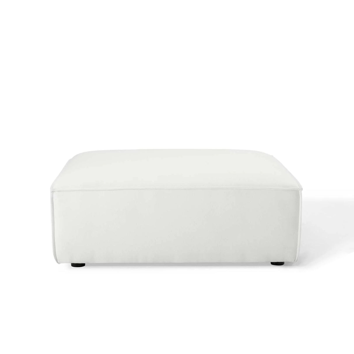 Modern Upholstered Fabric Sectional Ottoman – 42 Inch