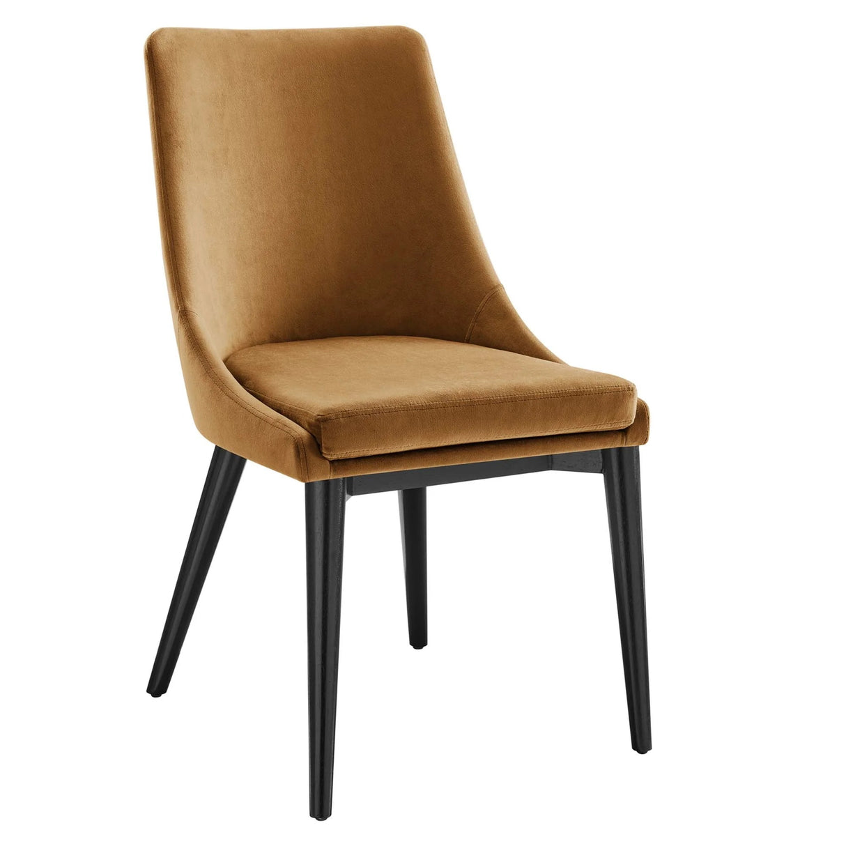 Vintage Modern Performance Velvet Dining Chairs Set of 2