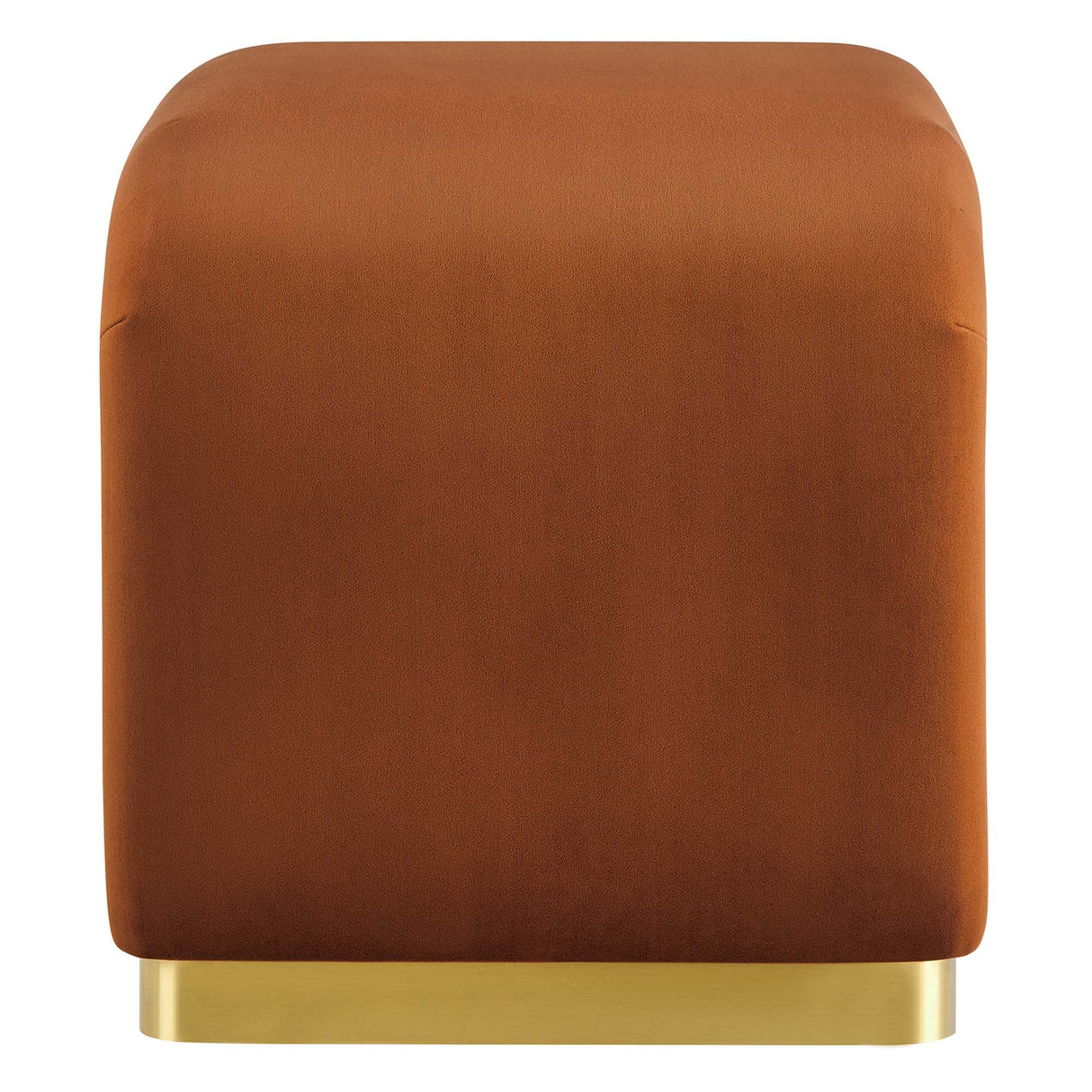Waterfall Performance Velvet Stool – Velvet Upholstered 24 Inch