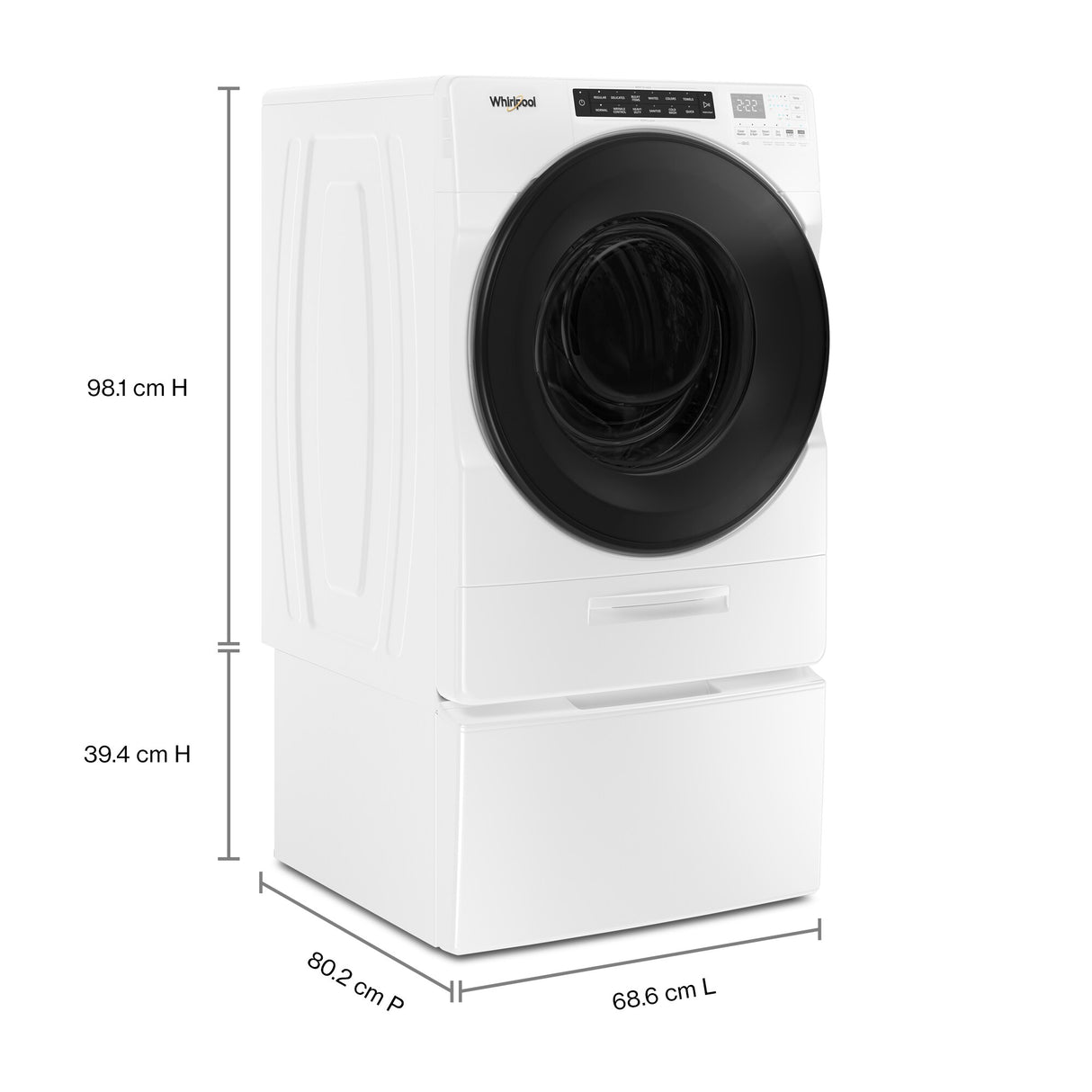 Whirlpool 4.5 Cu. Ft. Ventless All In One Washer Dryer