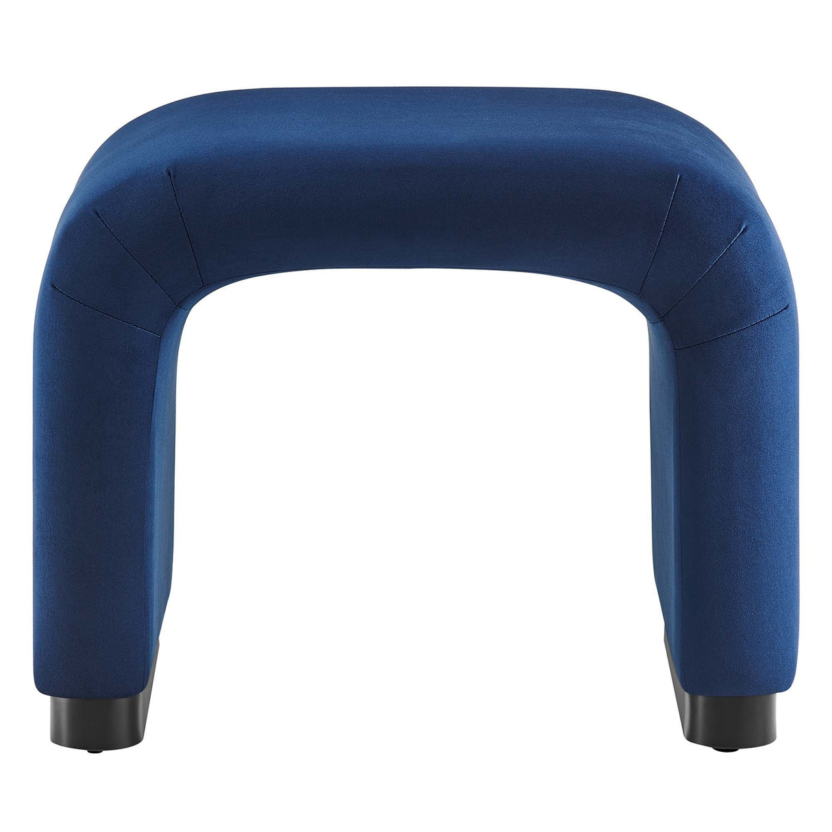 Waterfall Performance Velvet Stool – Velvet Upholstered 24 Inch