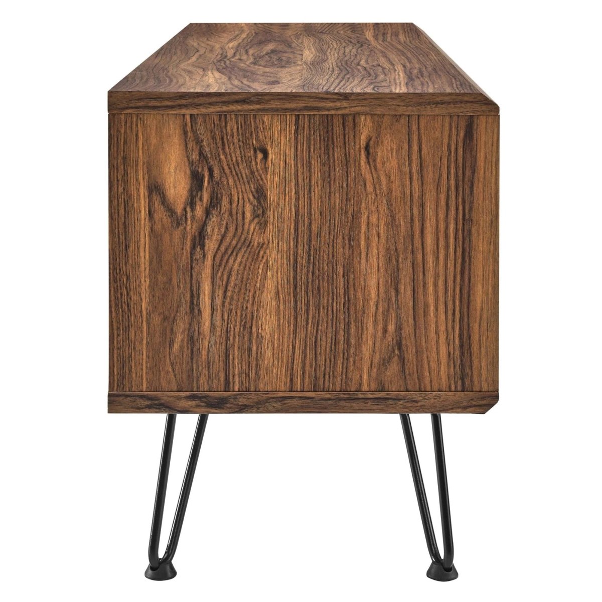 Industrial Modern TV Stand with Sliding Mesh Doors 47 Inch - TV Stands available at Alpine Outlets in Denver