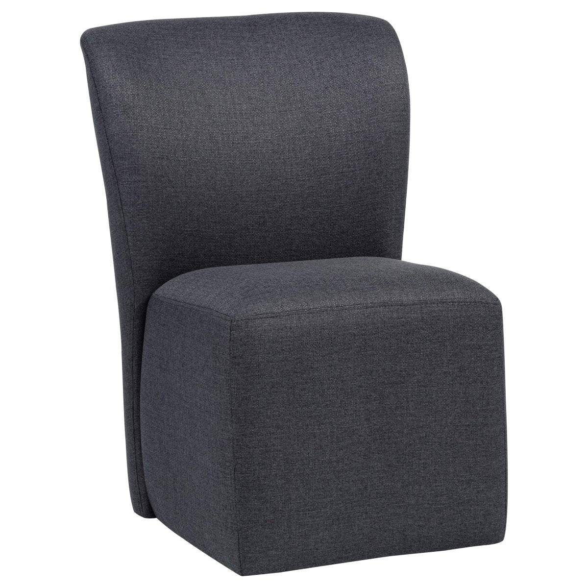 Jaelynn Charcoal Upholstered Parsons Dining Chair, Set of 2 - Dining Chairs & Benches available at Alpine Outlets in Denver