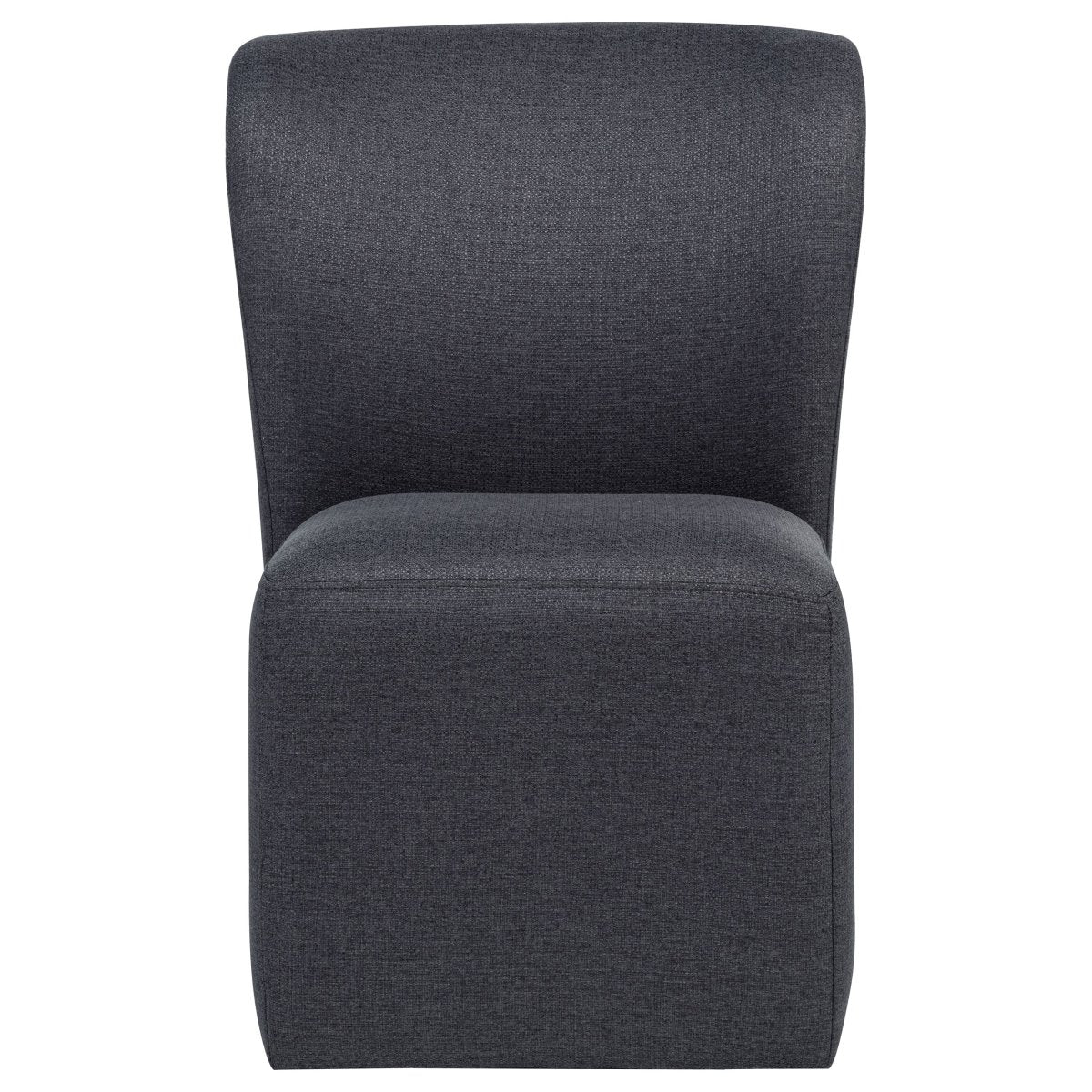 Jaelynn Charcoal Upholstered Parsons Dining Chair, Set of 2 - Dining Chairs & Benches available at Alpine Outlets in Denver