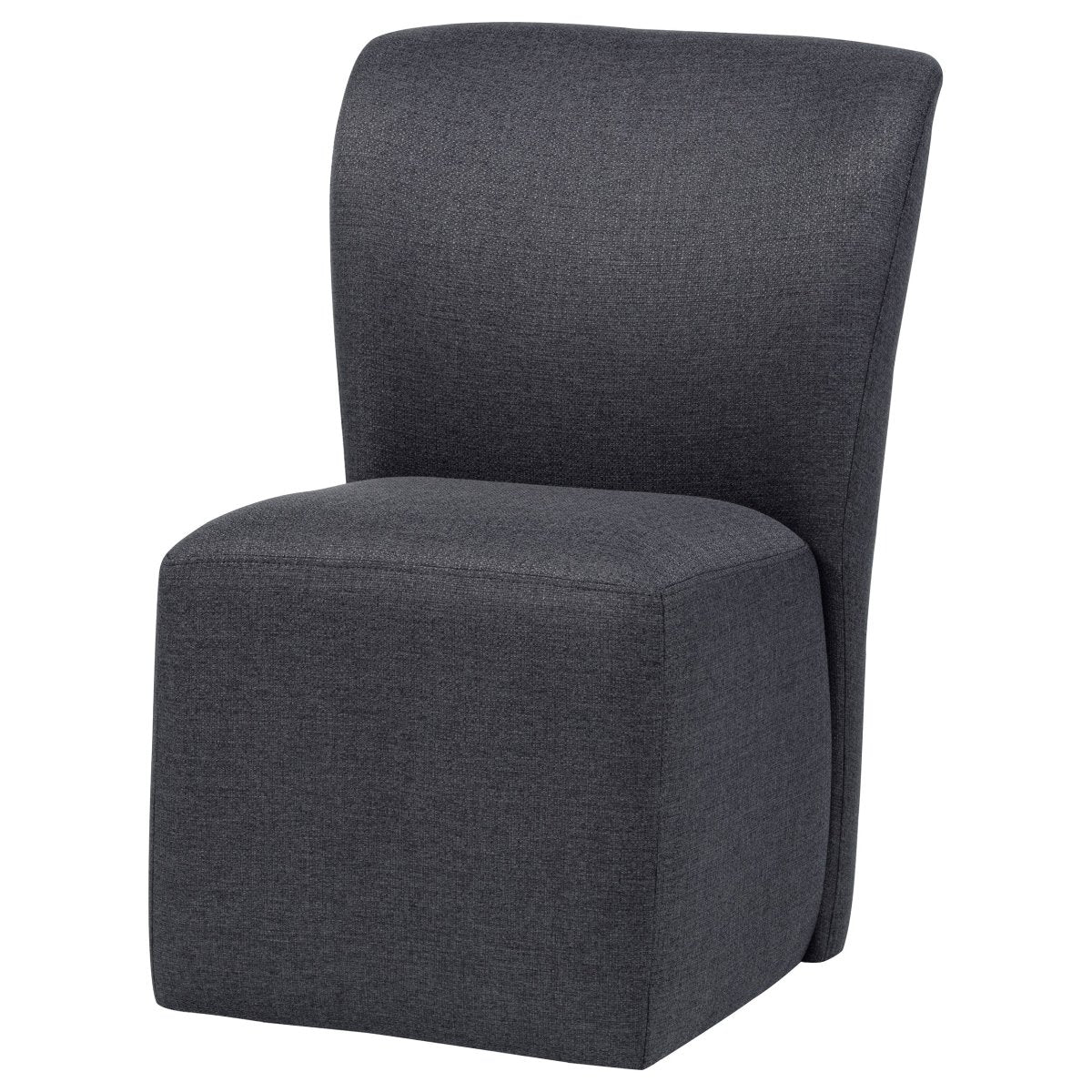 Jaelynn Charcoal Upholstered Parsons Dining Chair, Set of 2 - Dining Chairs & Benches available at Alpine Outlets in Denver