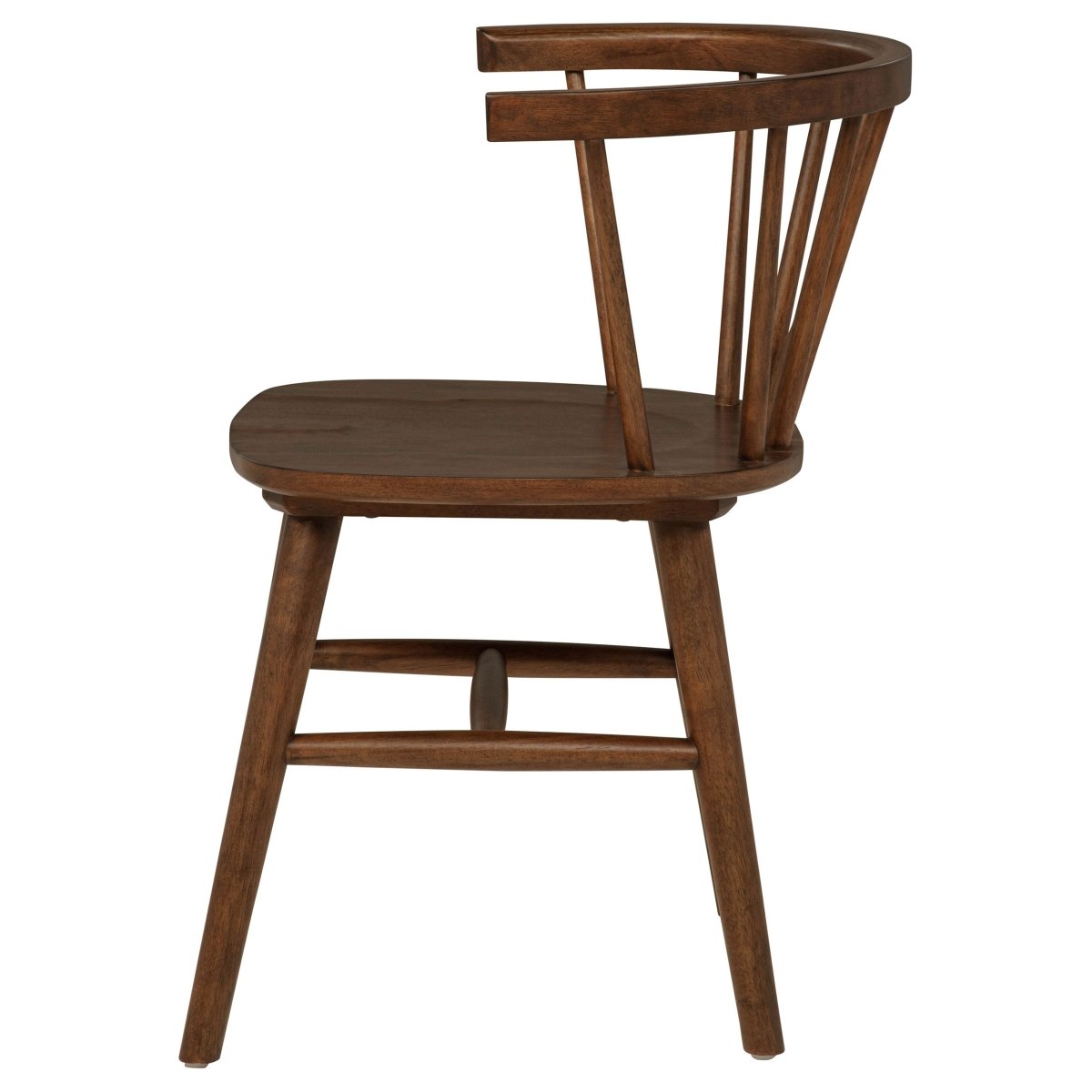 Jeffries Windsor Walnut Dining Side Chairs, Set of 2 - Dining Chairs & Benches available at Alpine Outlets in Denver