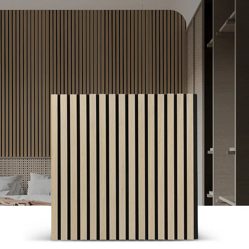 White Oak Real Wood Veneer Wood Slat Akupanel