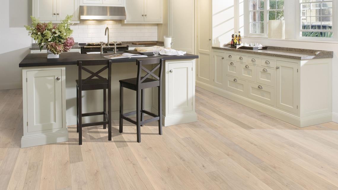 Kahrs Canvas Wide Oak Fawn 7" Engineered Flooring - Hardwood Flooring available at Alpine Outlets in Denver