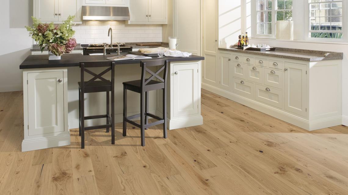 Kahrs European Naturals Oak Siena Satin 7" 5/8" Engineered Flooring - Hardwood Flooring available at Alpine Outlets in Denver