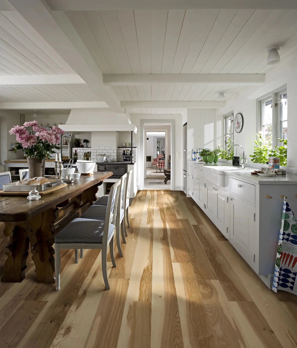 Kahrs Nordic Naturals Ash Gotland 7" 5/8" Engineered Flooring - Hardwood Flooring available at Alpine Outlets in Denver