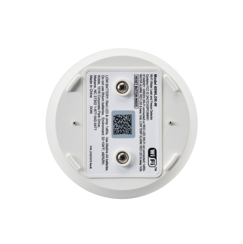 Kidde 60WLDR-W underside and water-sensing contacts