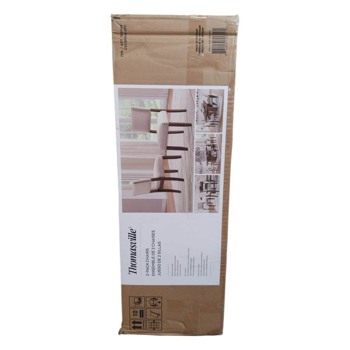 Lasalle Dining Chair 2 Set (ID N081247) - Alpine Outlets
