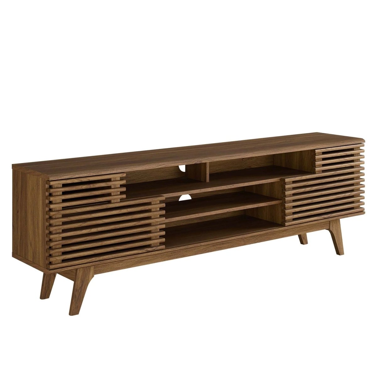 Mid Century Media Console TV Stand 71 Inch - TV Stands available at Alpine Outlets in Denver
