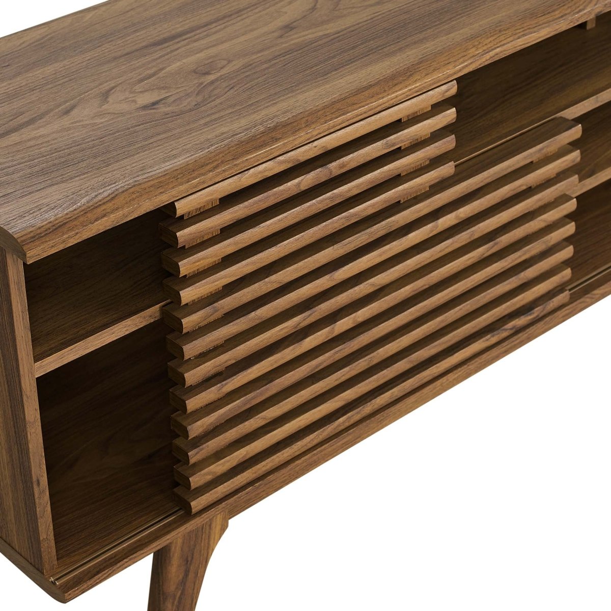 Mid Century Media Console TV Stand 71 Inch - TV Stands available at Alpine Outlets in Denver
