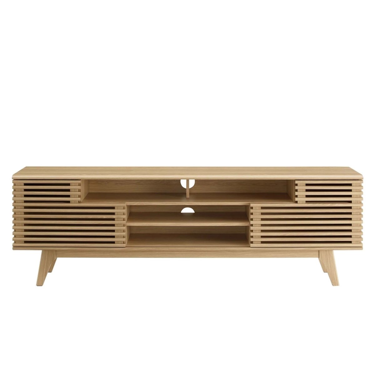 Mid Century Media Console TV Stand 71 Inch - TV Stands available at Alpine Outlets in Denver