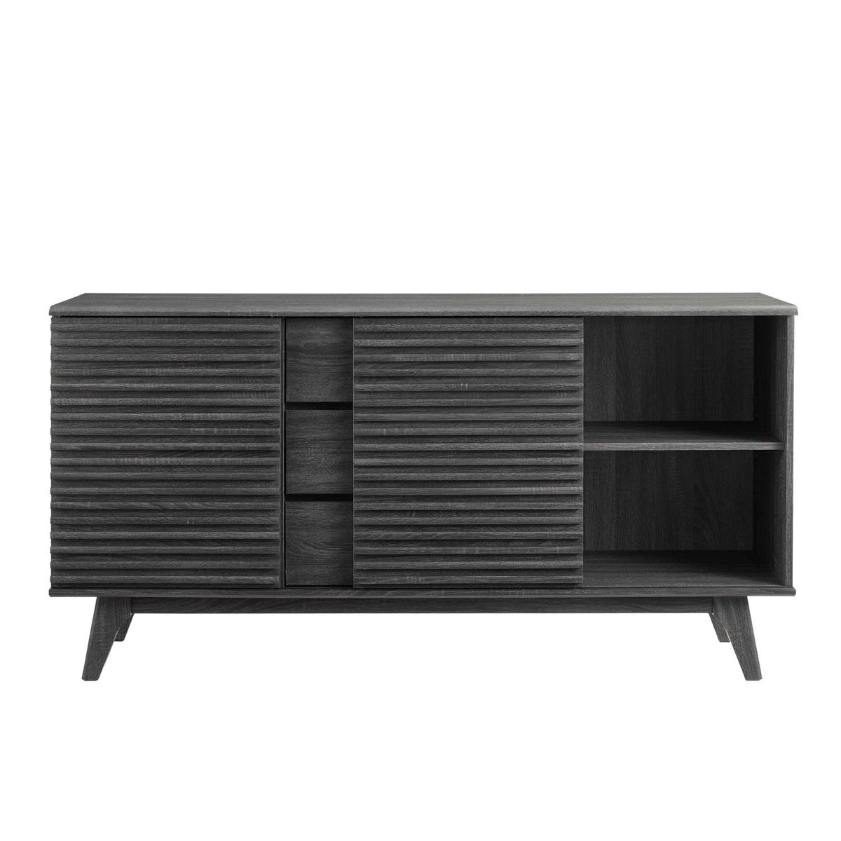 Mid Century Sideboard Buffet TV Stand 63 Inch - TV Stands available at Alpine Outlets in Denver