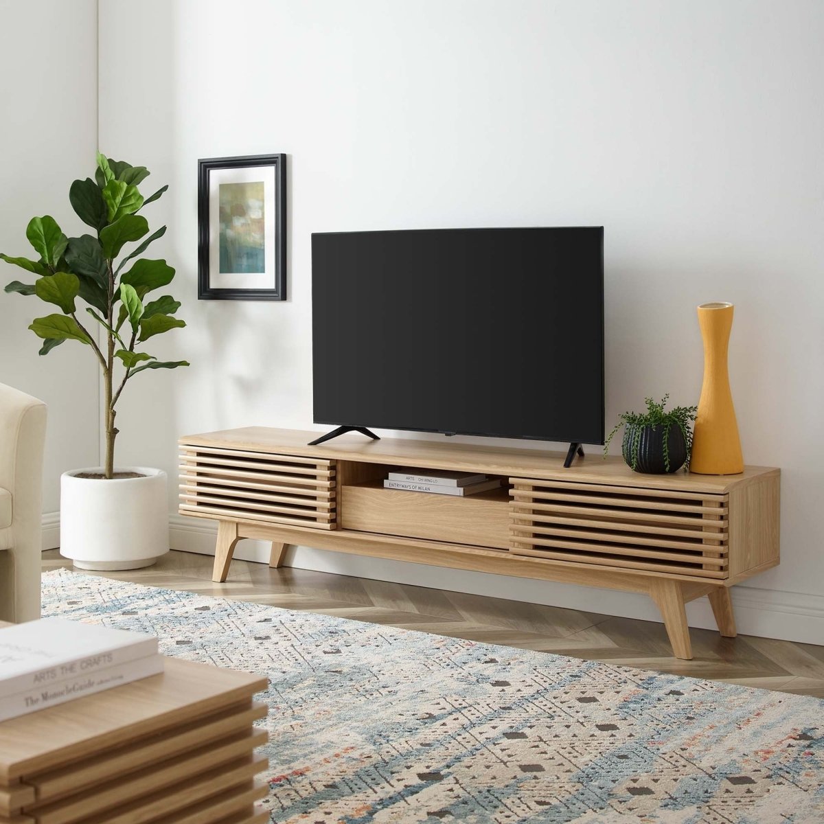 Mid Century TV Stand 70 Inch - TV Stands available at Alpine Outlets in Denver