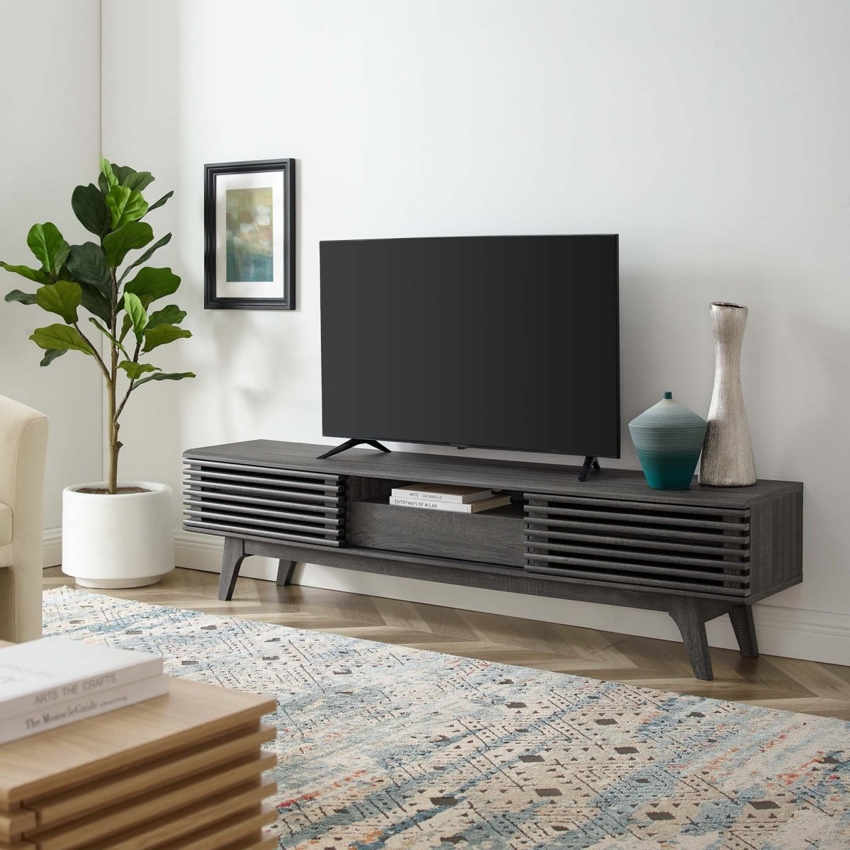 Mid Century TV Stand 70 Inch - TV Stands available at Alpine Outlets in Denver