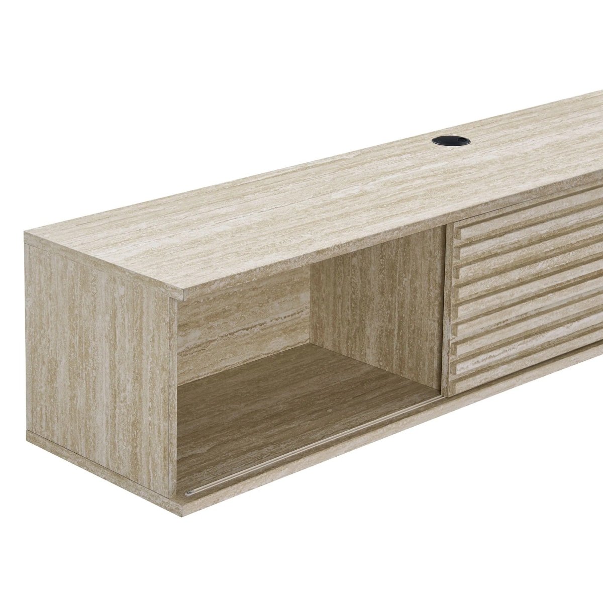 Mid Century Wall Mount Media Console TV Stand 70 Inch - TV Stands available at Alpine Outlets in Denver