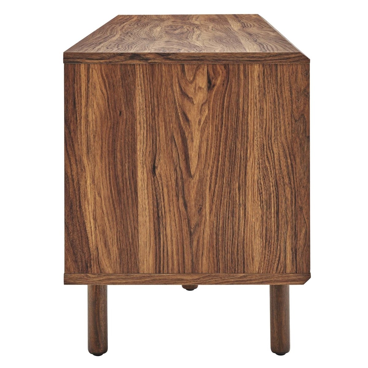 Modern TV and Vinyl Record Stand with Mesh Sliding Doors 67 Inch - TV Stands available at Alpine Outlets in Denver