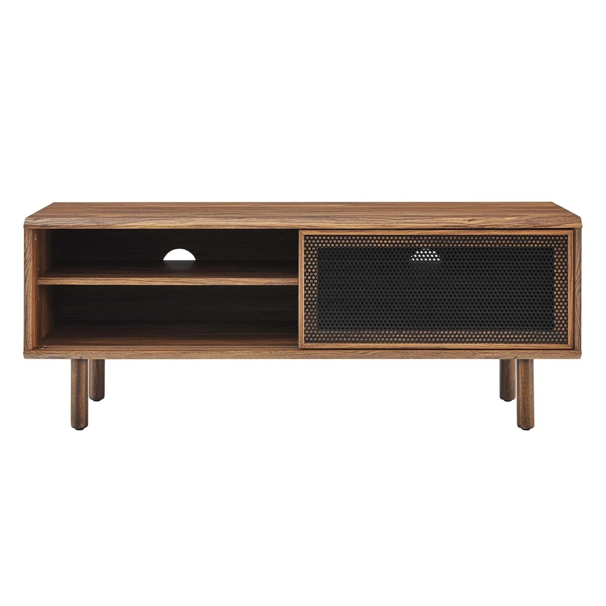 Modern Urban TV Stand with Mesh Sliding Doors 47 Inch - TV Stands available at Alpine Outlets in Denver