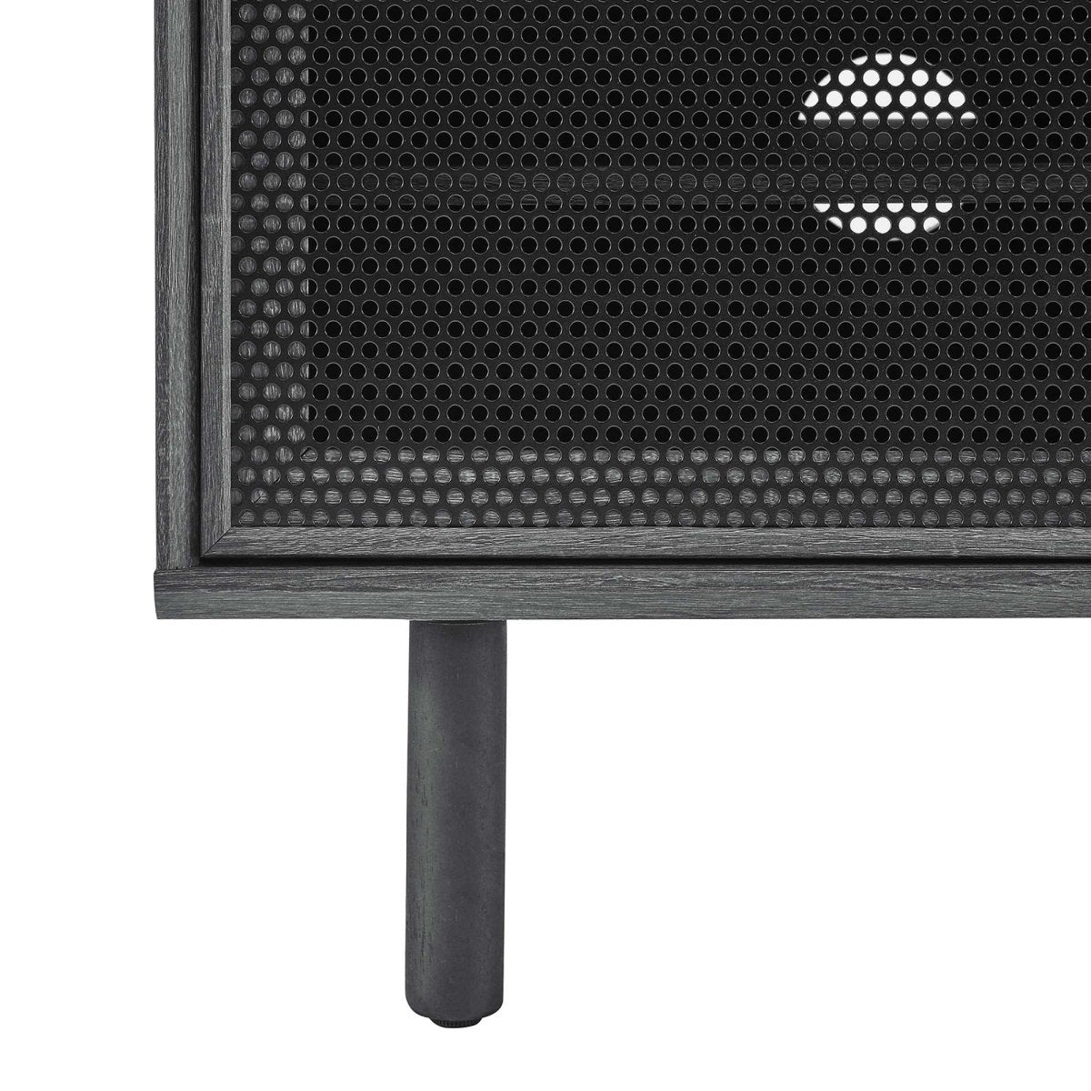 Modern Urban TV Stand with Mesh Sliding Doors 47 Inch - TV Stands available at Alpine Outlets in Denver