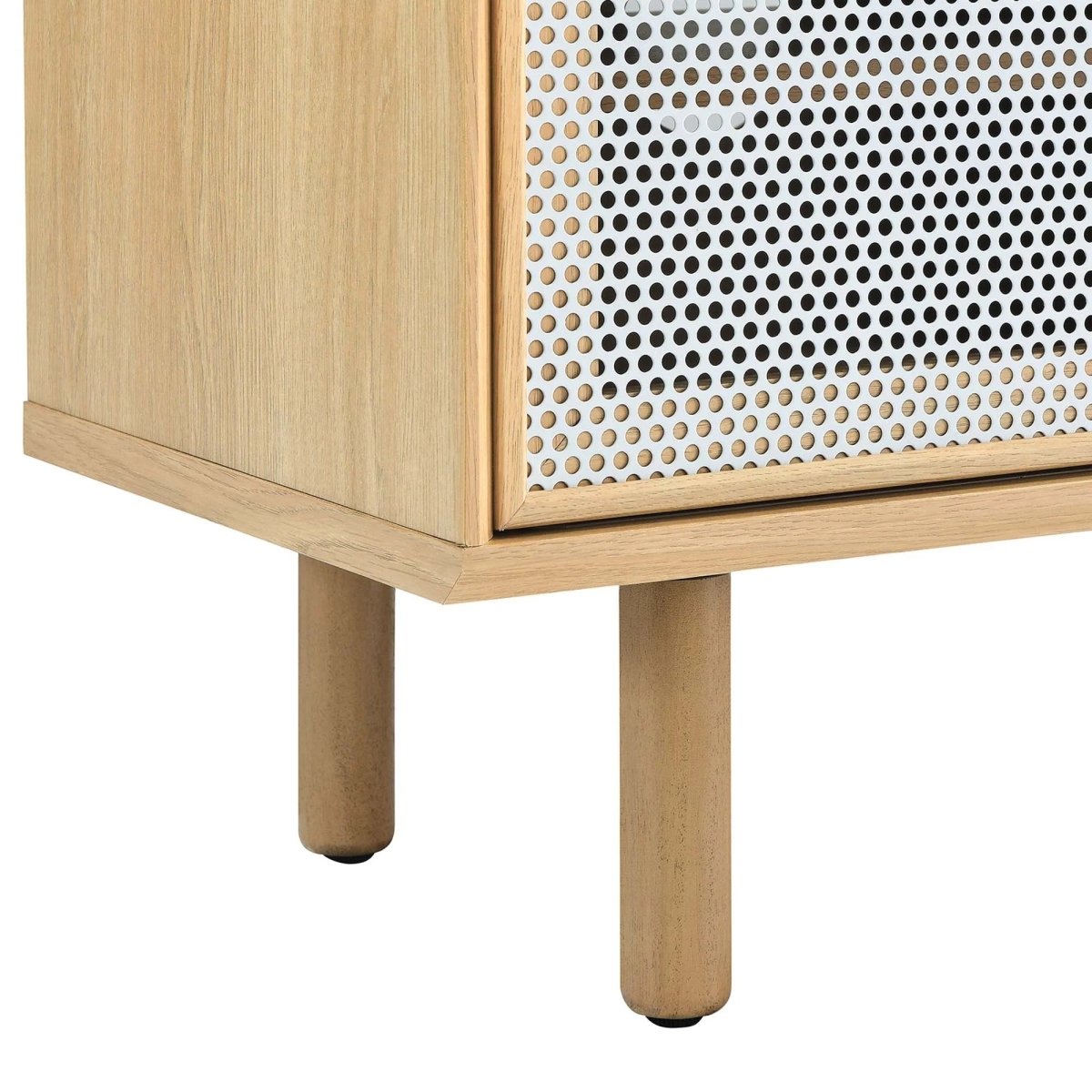 Modern Urban TV Stand with Mesh Sliding Doors 60 Inch - TV Stands available at Alpine Outlets in Denver