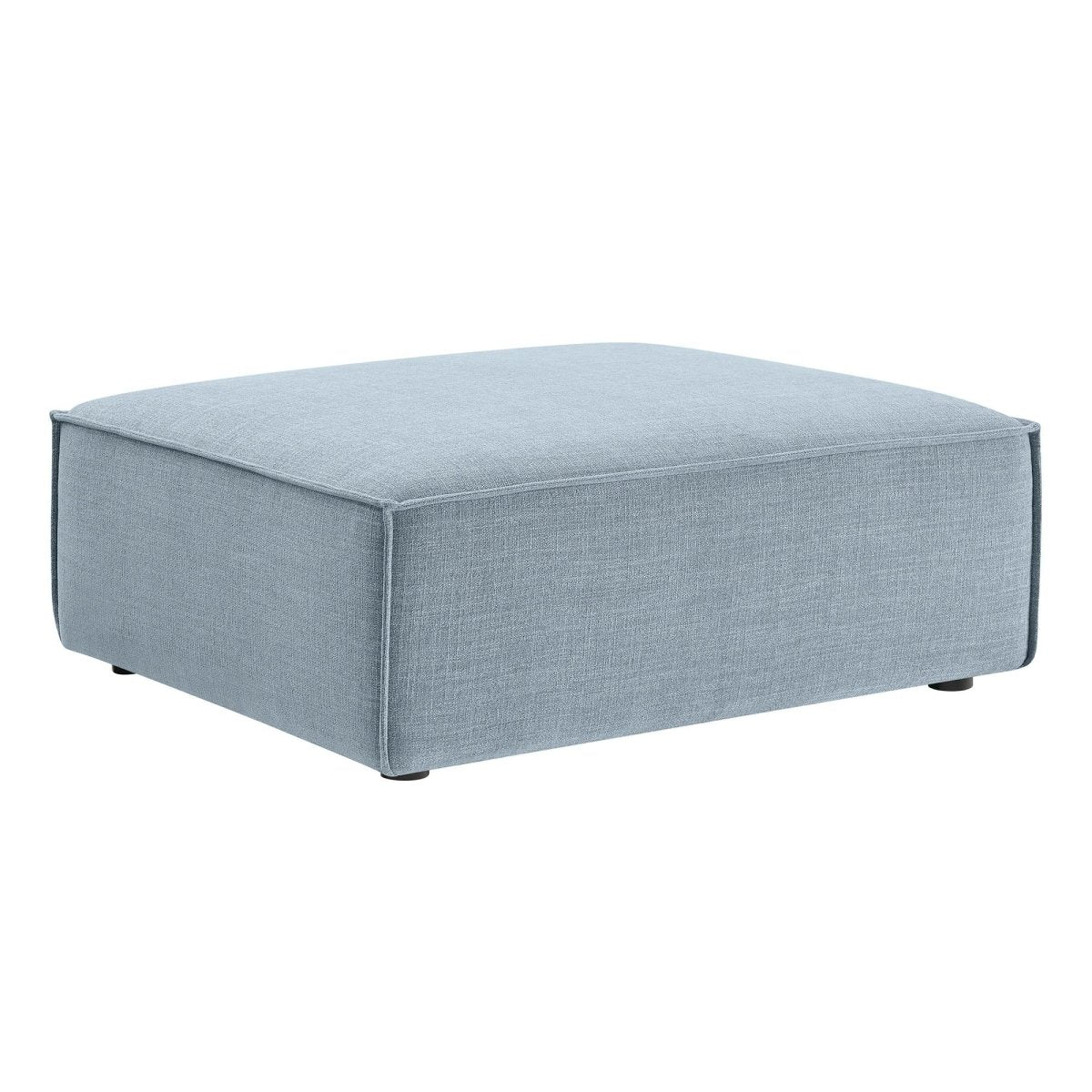 Modular Performance Fabric Ottoman with Piping – 41 Inch - Ottomans available at Alpine Outlets in Denver