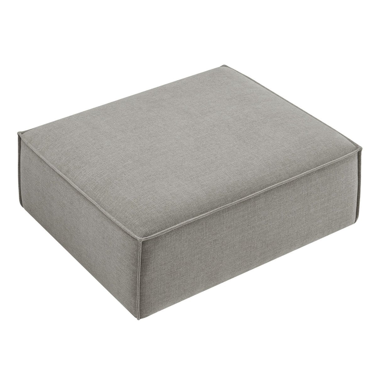 Modular Performance Fabric Ottoman with Piping – 41 Inch - Ottomans available at Alpine Outlets in Denver