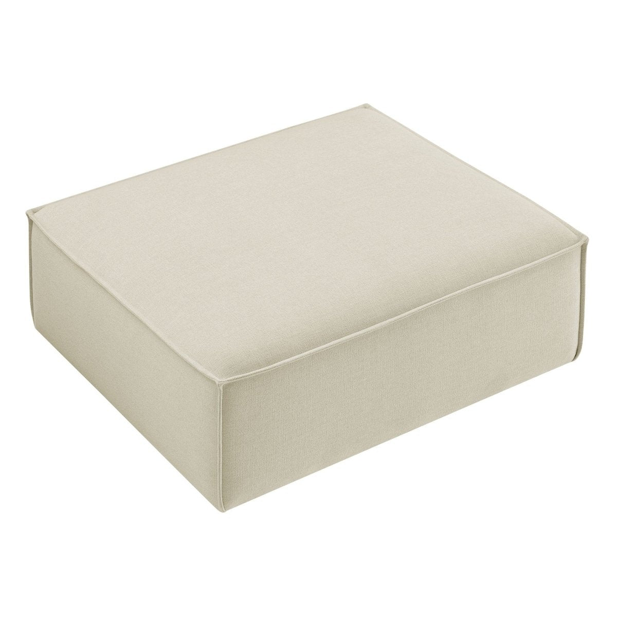 Modular Performance Fabric Ottoman with Piping – 41 Inch - Ottomans available at Alpine Outlets in Denver