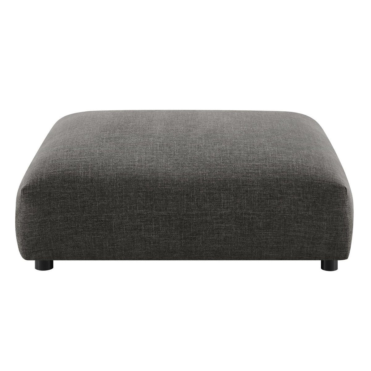 Modular Woven Fabric Upholstered Ottoman – Large Square 45 Inch - Ottomans available at Alpine Outlets in Denver