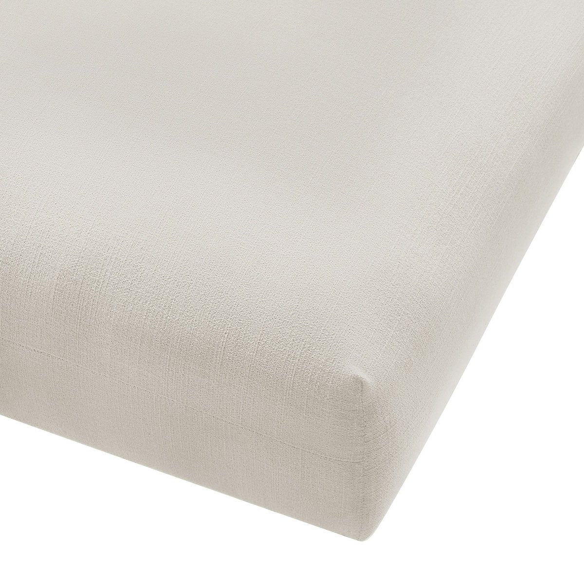 Modular Woven Fabric Upholstered Ottoman – Large Square 45 Inch - Ottomans available at Alpine Outlets in Denver
