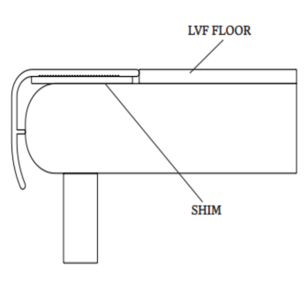 Mohawk LVT Stair Nose 78.75-INCH 348 Maddox