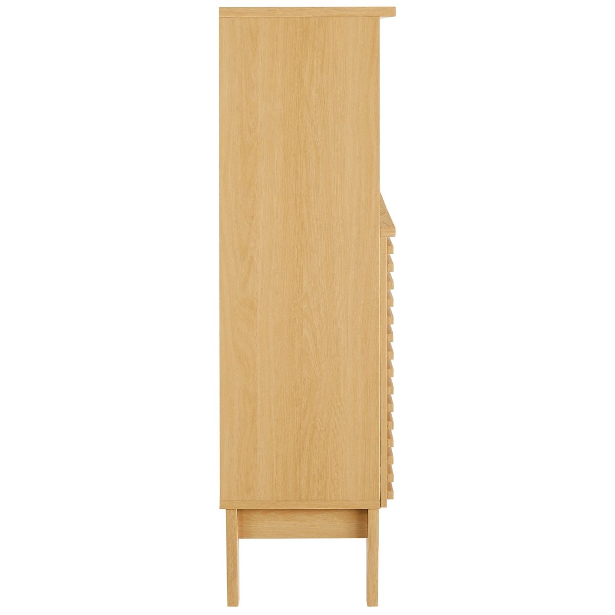 Oak Freestanding Bathroom Storage Cabinet - Bathroom Fixtures - Alpine Outlets