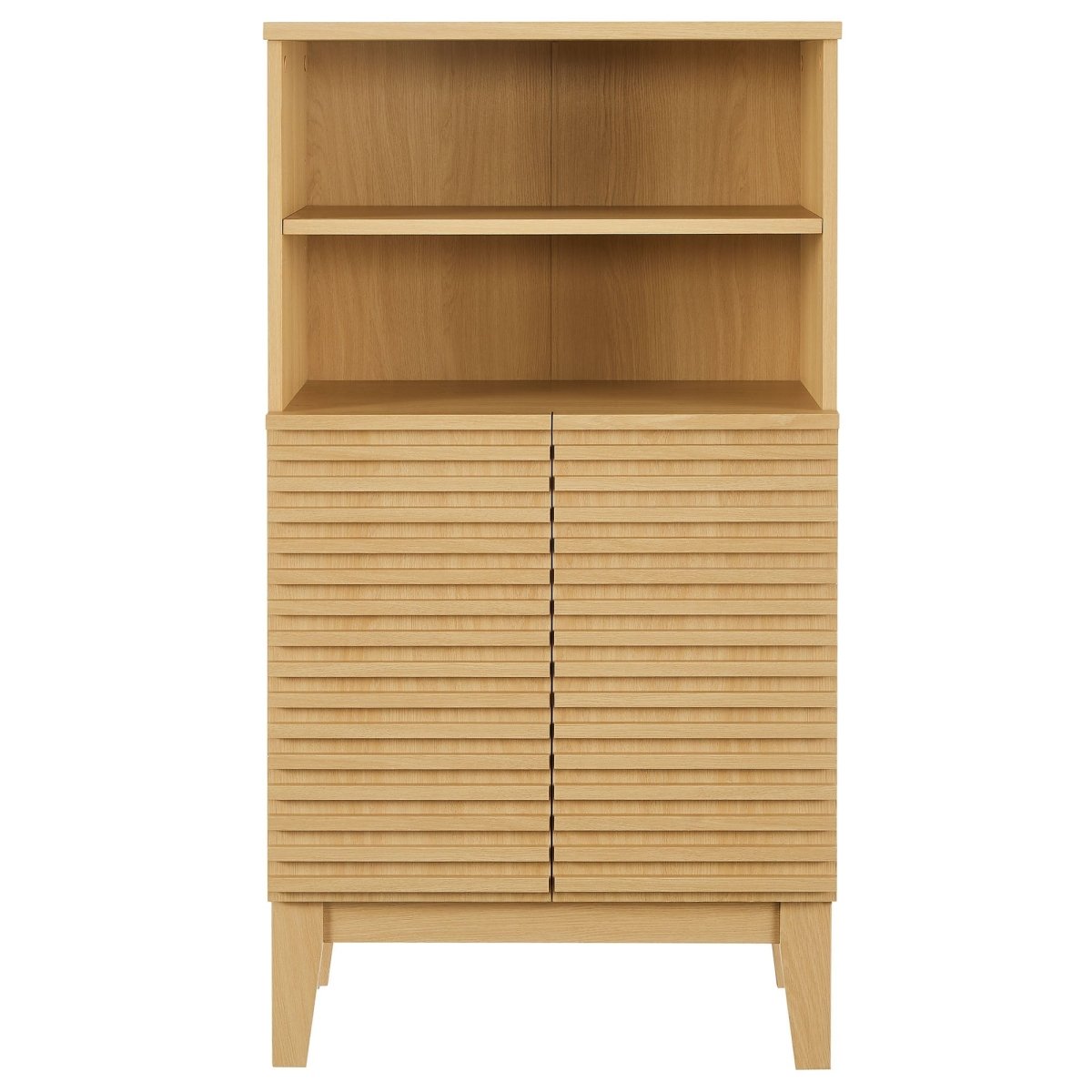 Oak Freestanding Bathroom Storage Cabinet - Bathroom Fixtures - Alpine Outlets