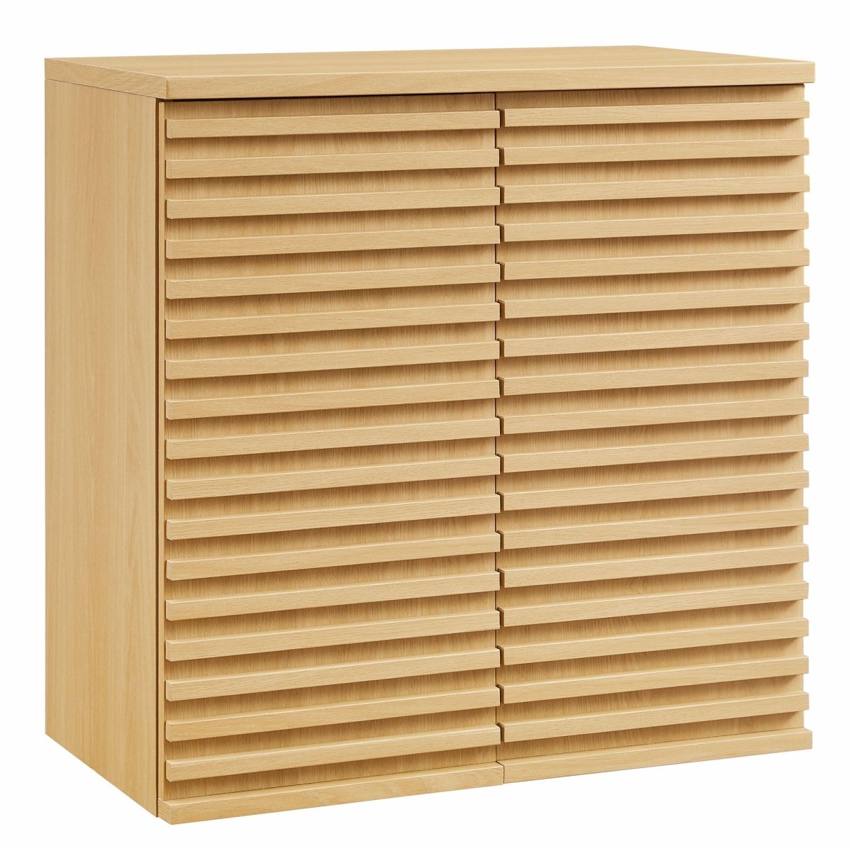 Oak Wall Mounted Bathroom Storage Cabinet - Bathroom Fixtures - Alpine Outlets