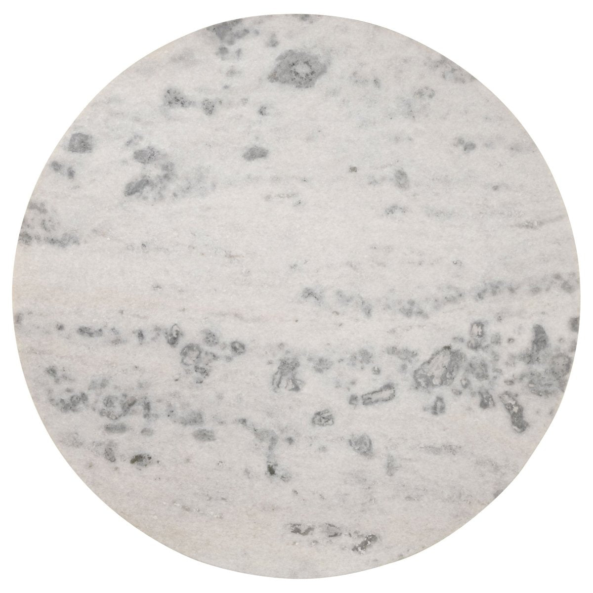 Ortega Round 46 - Inch Marble Top Dining Table - Dining Tables & Bar Tables available at Alpine Outlets in Denver