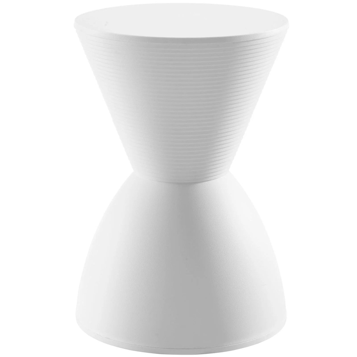 Plastic Accent Stool Side Table with Storage – 17 Inch - Ottomans available at Alpine Outlets in Denver