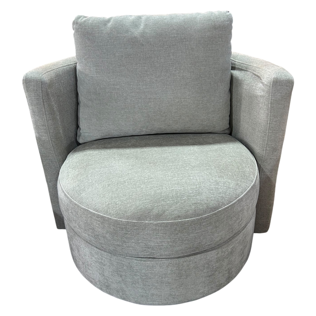Thomasville Davos Swivel Chairs, 2-Pack, Gray