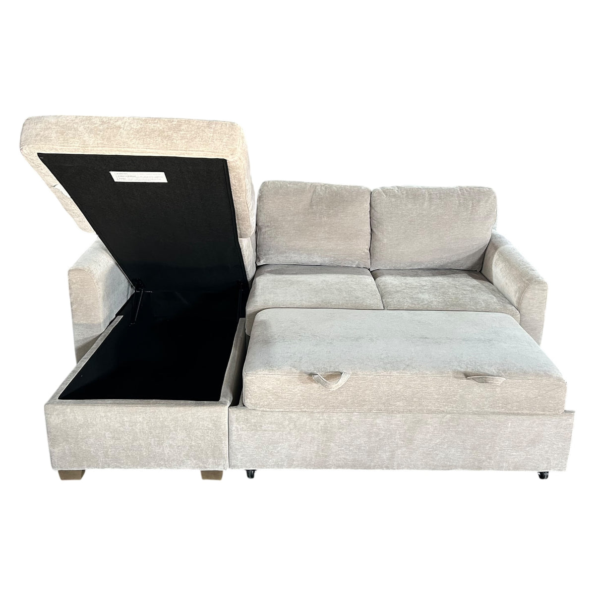 Cameron Sofa Chaise, Taupe