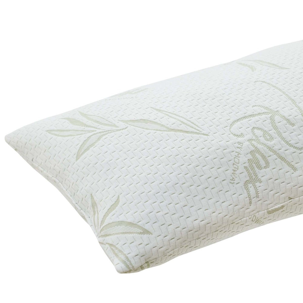 Relax King Size Shredded Memory Foam Pillow in White - Bed Pillows available at Alpine Outlets in Denver