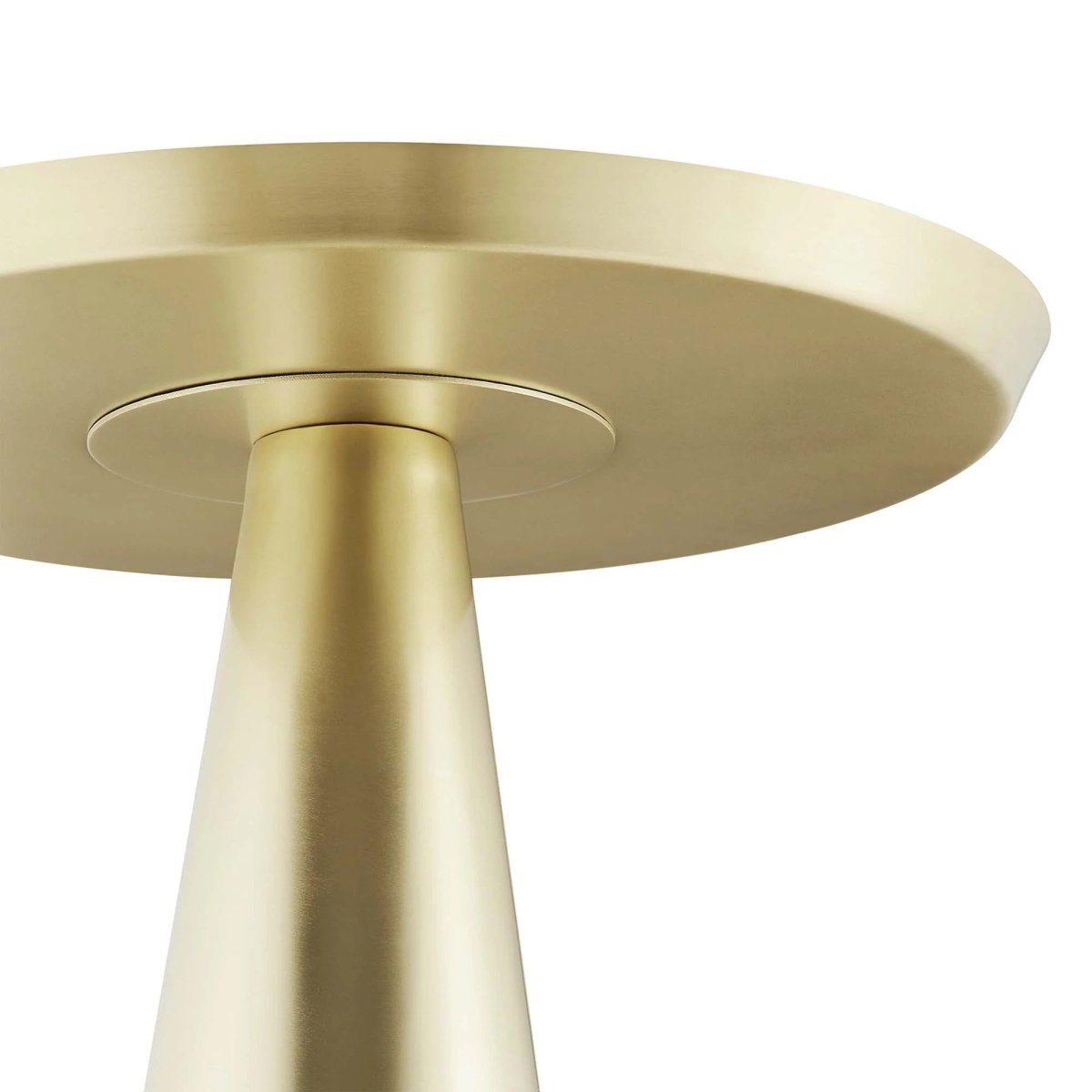 Round Iron Side Table with Raised Rim – 16 Inch - End & Side Tables available at Alpine Outlets in Denver