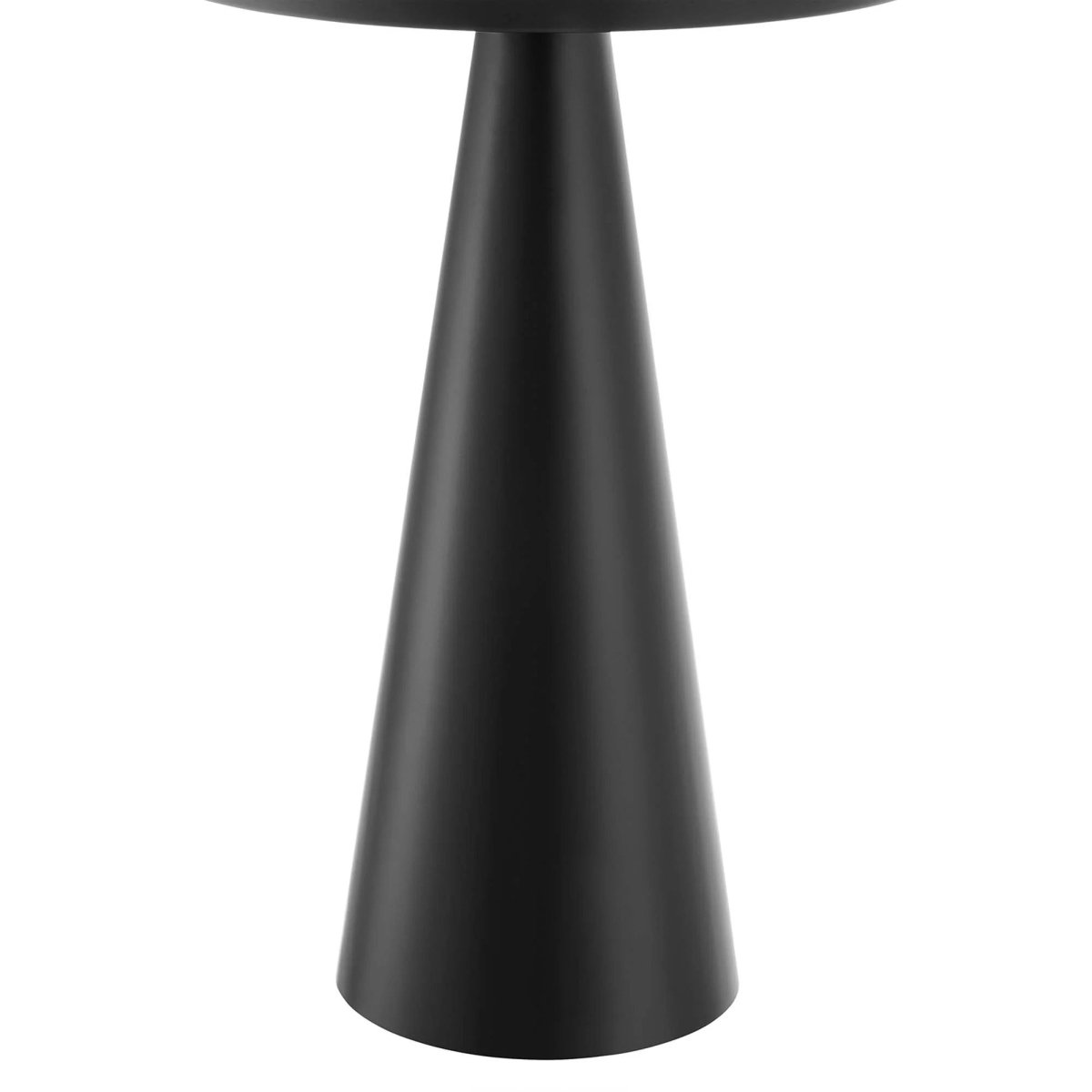 Round Iron Side Table with Raised Rim – 16 Inch - End & Side Tables available at Alpine Outlets in Denver