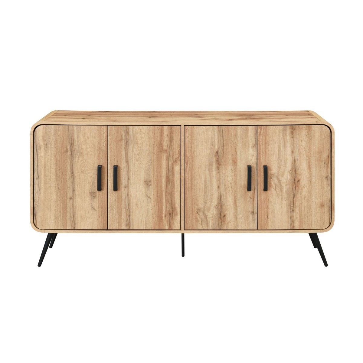 Rowan Natural Wood Top Buffet Sideboard - Sideboards available at Alpine Outlets in Denver