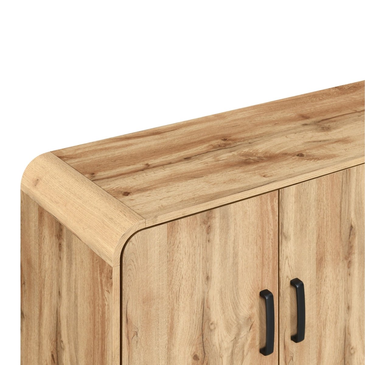 Rowan Natural Wood Top Buffet Sideboard - Sideboards available at Alpine Outlets in Denver